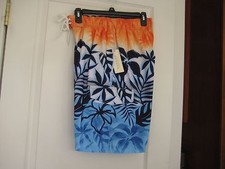 SONOMA LIFE STYLE 599 Multi-Color Men's Swimwear Size S Retail 40