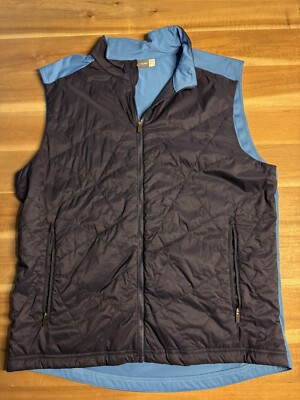 Gilet De Golf KJUS Retention – Homme – 2XL (56) – Bleu Clair – Neuf Avec Défaut Mineur