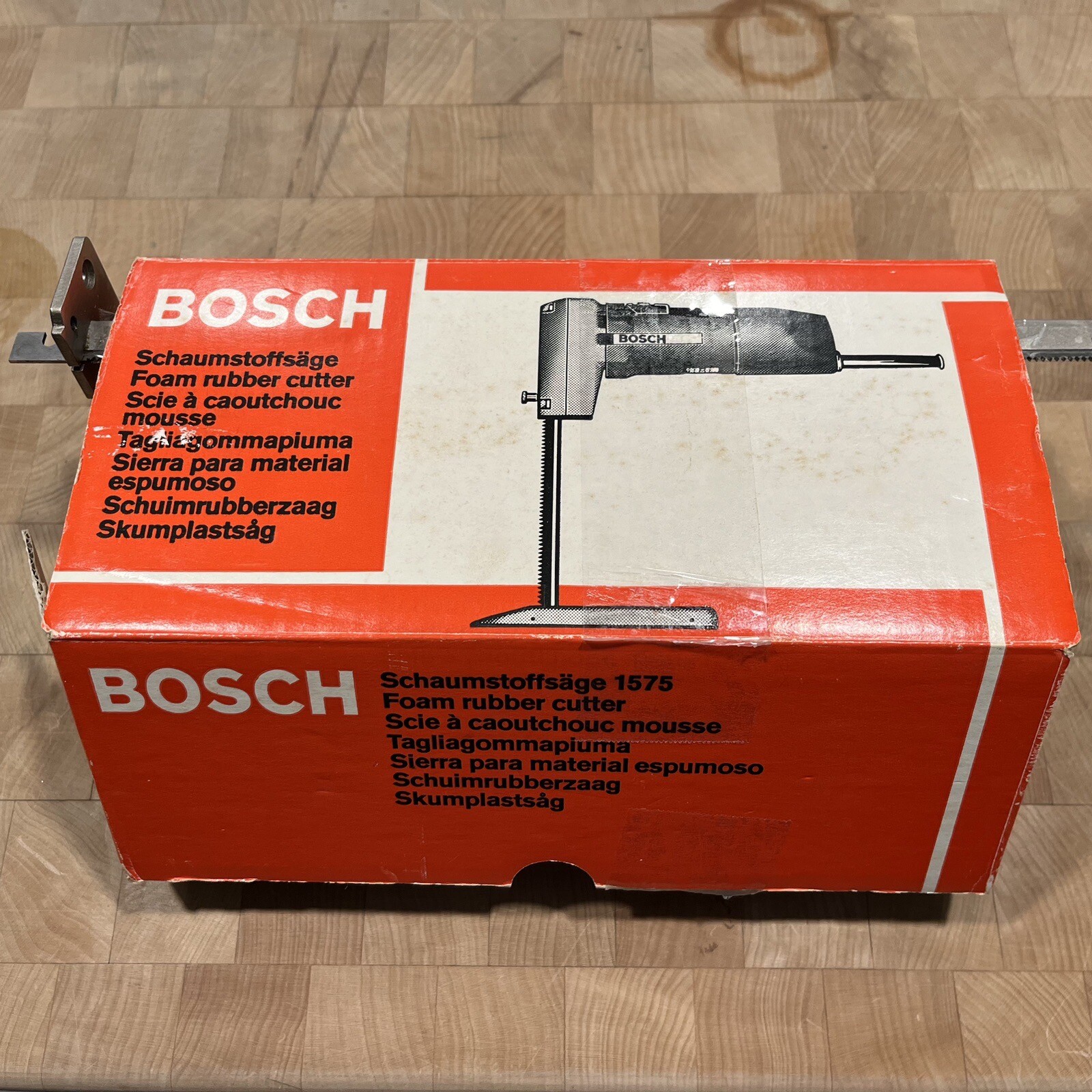 Bosch Electric Foam Rubber Cutter Model 1575 tool Tested See video ! eBay