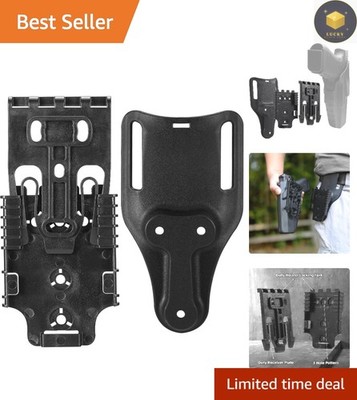 Durable QLS Locking System Bundle with Mid Ride Belt Loop for Gear Accessibility