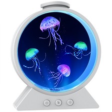 Jellyfish Lamp, 7-Color Changing Jellyfish Aquarium Light for Relax, Mood Lam...