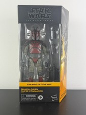 Star Wars Black Series Mandalorian Super Commando Maul Clone Wars 6  Figure New
