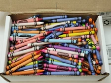 5lbs New Crayola  Bulk Lot 400+ Crayons Crafts Art Melting Kids School 