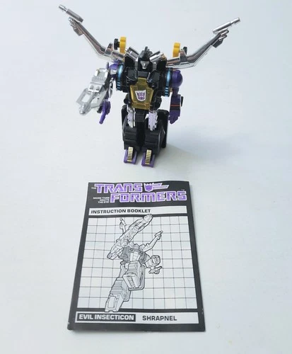 SHRAPNEL G1 Transformers 1985 Vintage Action Figure