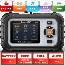 ANCEL AD710 Engine ABS SRS Battery Test Car Diagnostic Scanner ABS Bleeding EPB