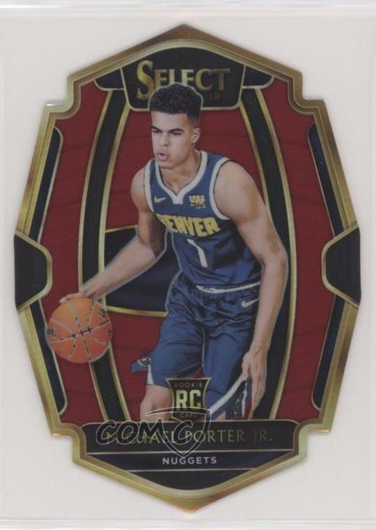 2018 Select Premier Level Maroon Prizm /175 Michael Porter Jr #134 Rookie RC w4l