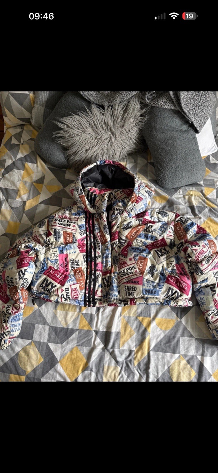 Beyoncé x Adidas Ivy Park Puffer Jacket Size Medium Sold Out Rare image 4