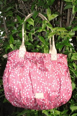 RADLEY LONDON DAMENTASCHE PINK ROSA/GEBLÜMT