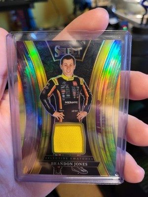 2025 Panini Select - Selective Swatches Brandon Jones #SS-24 Tie-Dye Door Number