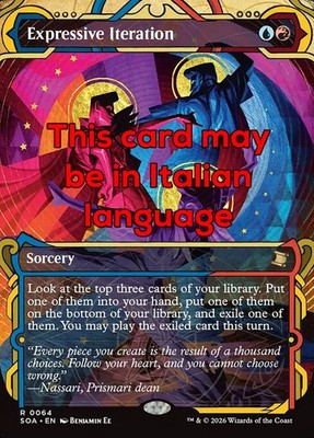 MTG EXPRESSIVE ITERATION 64 EXC - EXPRESSIVE ITERATION - SOA IT - MAGIC