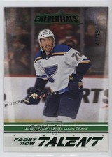 2024-25 Upper Deck Credentials Front Row Talent Green 41/49 Justin Faulk 4z8