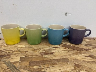 Le Creuset Rainbow Mug Set 4 Pieces 12oz