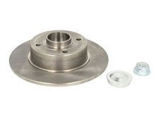 ABE 2x Bremsscheibe hinten Ø240mm für Dacia Sandero II Renault Clio III BR0/1