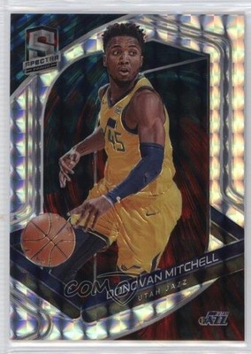 2019-20 Panini Spectra Interstellar Prizm 19/49 Donovan Mitchell #32 hs9