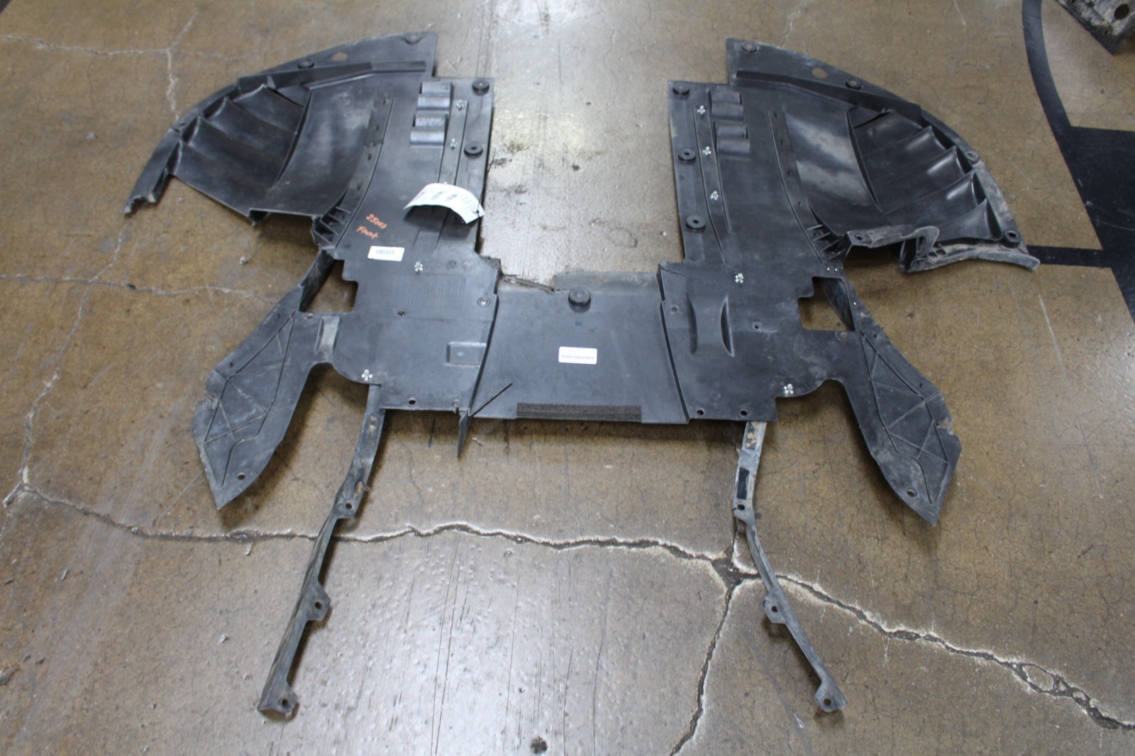 Ferrari 296 GTB, Front Lower Under Tray, Used, Heavy Dmg, P/N 904479