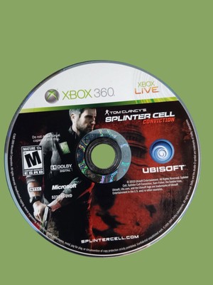 Tom Clancy's Splinter Cell: Conviction (Microsoft Xbox 360, 2010)
