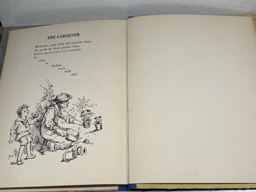 Vintage A Child’s Garden Of Verses ~ 1933 ~ Illustrated book - Picture 8 of 11