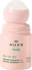 NUXE Rêve de Thé Fresh-Feel Deodorant 24h 50ml, Long-Lasting Roll-On Deodoran