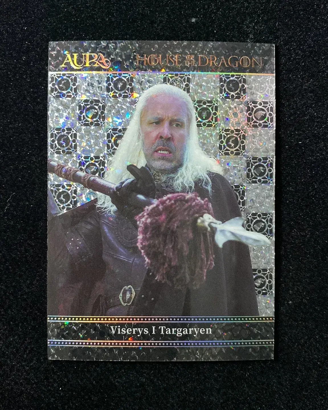 2025 Kakawow Aura Game of Thrones Check #AQY-GZ-38 Viserys I Targaryen 48/225 FF