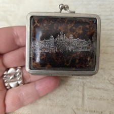 Exposition Universelle 1900 Palais Electricité Porte Monnaie Ancien en Rhodoïd