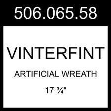 IKEA VINTERFINT Artificial Wreath Indoor/outdoor Pine Cone  17 ¾" 506.065.58