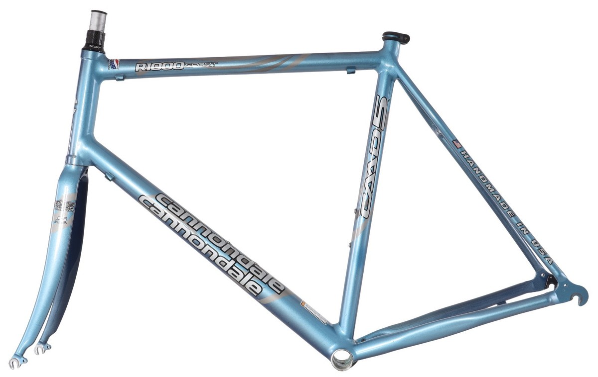 Cannondale R1000 Sport CAAD5 Alloy Road Bike Frameset XL 60cm Blue