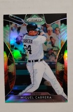 2019 Panini Prizm - Miguel Cabrera #12 Cosmic Haze Prizm