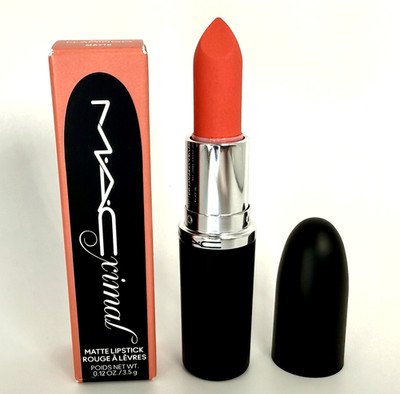 MAC Macximal Silky Matte Lipstick 697 FLAMINGO Pink Full Size New in Box
