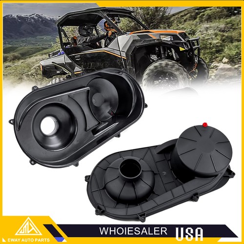 UTV Inner + Outer Clutch Belt Cover For 2014-2023 Polaris RZR XP 1000 / 4 1000 - Picture 2 of 19