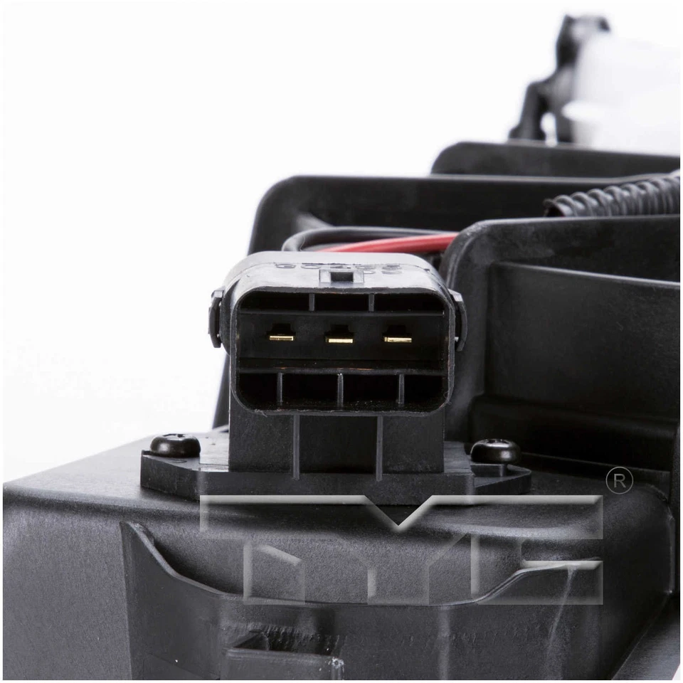 Ventilador de radiador y condensador doble para Hyundai Accent 2012-2017, Veloster TYC Foto 3 de 3