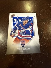 2025-26 Upper Deck New York Rangers Centennial Box Set - Ed Olczyk #45