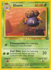 Gloom 37/64 Jungle Unlimited Pokemon