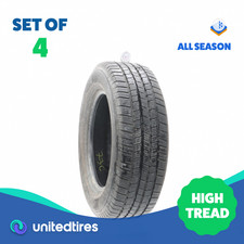 Set Of 4 Used 24565r17 Michelin Defender Ltx Ms 107t - 10.532
