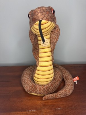 14'' Wild Republic Plush Snake King Cobra Stuffed Animal NWT Special Edition 
