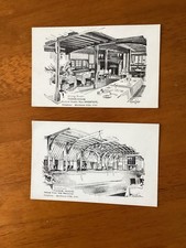  MAIDSTONE:  TUDOR HOUSE, ASHFORD ROAD, BEARSTED- 2 POSTCARDS