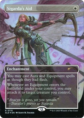 Sigarda's Aid #731 *Foil* (NM) Secret Lair Drop Series MTG