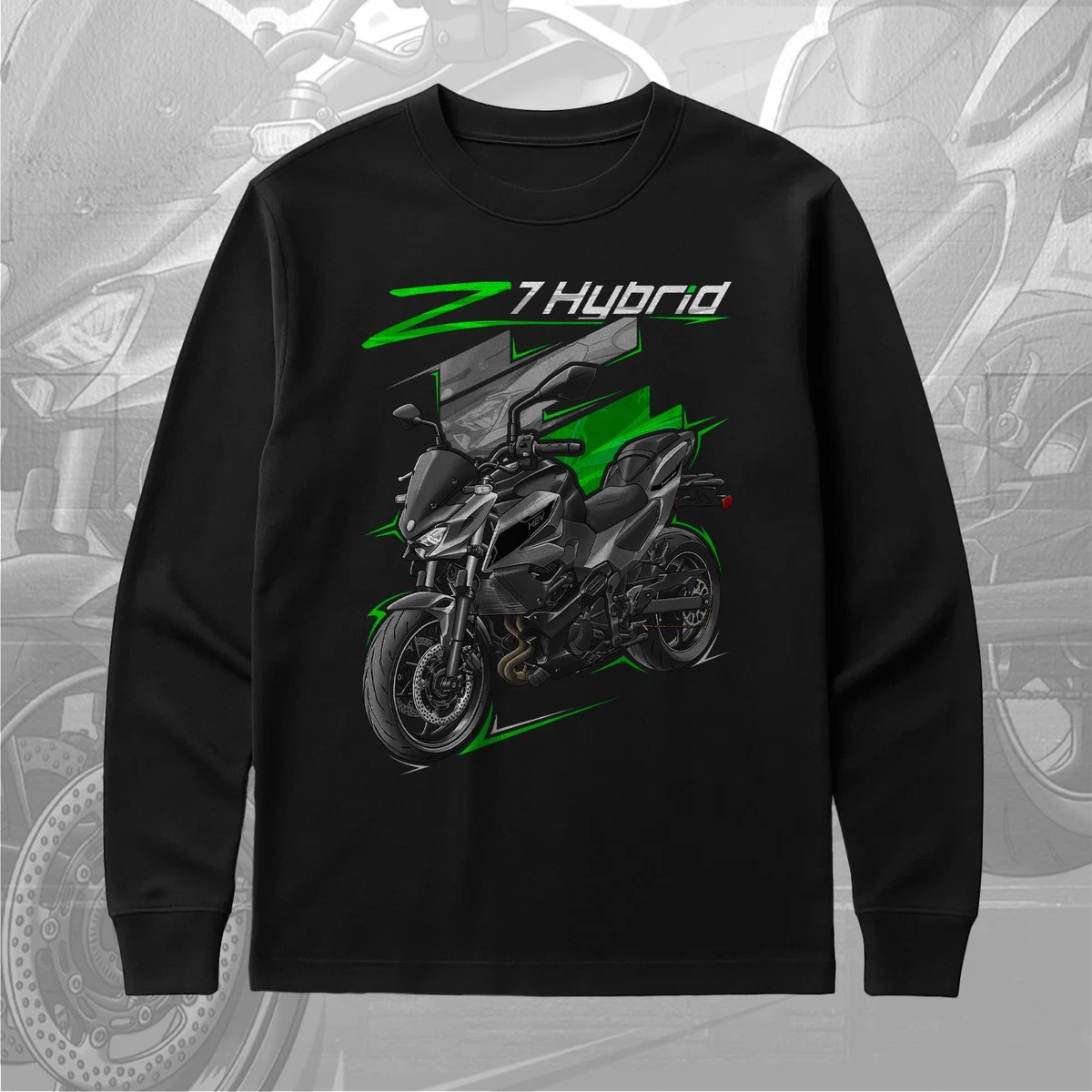 Kawasaki Long Sleeve T-Shirts for Men for sale | eBay