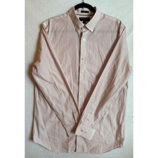 Banana Republic Slim Fit Geometric Print Non Iron Button Down Shirt Mens Large