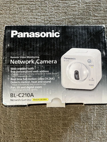 Panasonic BL-C210A Triple CMOS Sensor IP Network Indoor Security Camera Open Box