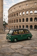 Brumm R251 - Fiat 600 Multipla - 1:43 - 1a Serie 1956 - Taxi Di Milano