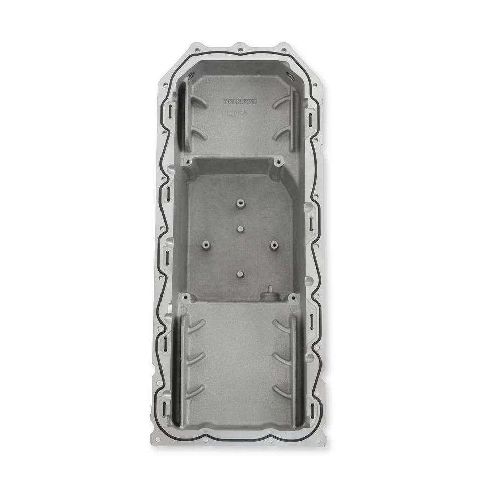 Holley 302-61BK Gen III Hemi Engine Swap Oil Pan - Black - Image 4 of 4