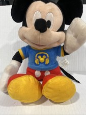Disney Clubhouse Junior Singing Fun Mickey Mouse Plays Music Doll Plush Toy 12