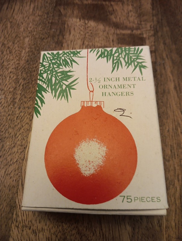 2 1/2 Inch Metal Ornament Christmas Hooks From Caldor.