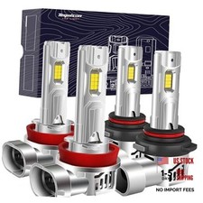 H11/H8/H9 9005/HB3 Bulbs, 800 Ultra Bright Fog Lights, 100,000LM 6500K Cool