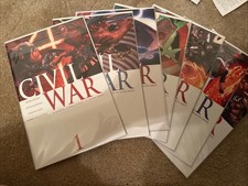Marvel Comics Civil War #1-7 Set, 2006 Full