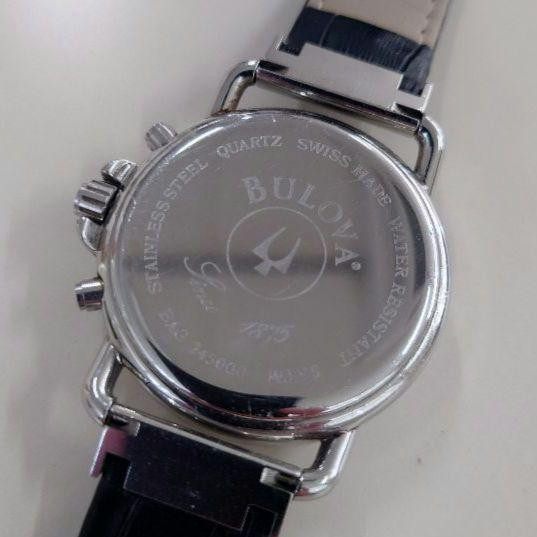 Bulova Chronograph BAG 245000 Swiss Made 37mm Silver Dial Bulova Chronograph BAG 245000 Swiss Made 37mm Silver Dial