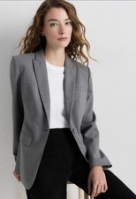 Worthington Tailored Blazer Gray Size 10
