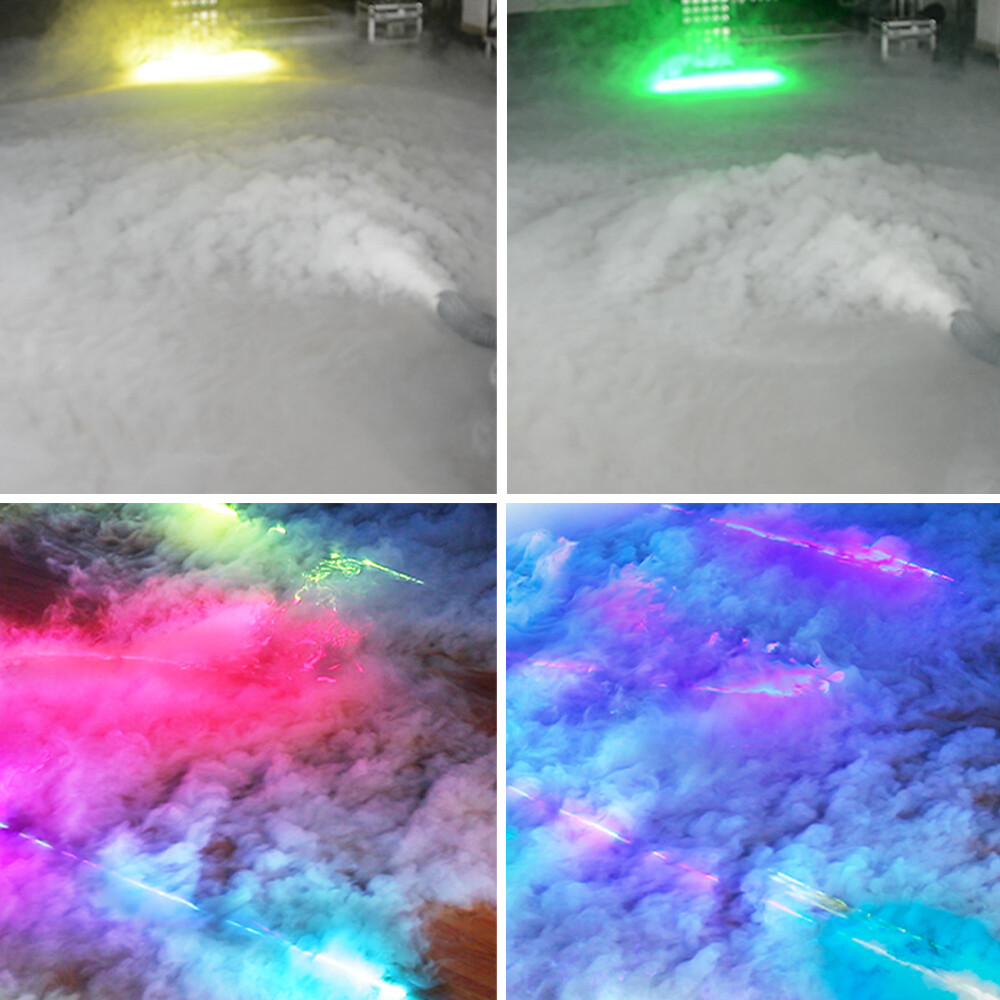 3000W Low Lying Water Fog Machine Sinking with 2 Hose Smoke DMX Remote Control