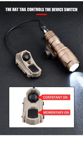 Wadsn Hunting ModButton PEQ DBAL NGAL 2.5mm/CranePlug Pressure Flashlight Switch - Picture 15 of 27
