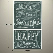 Mrs Grossman's Sticker - CHALK TALK - BE YOUR OWN KIND - up to 20% OFF!!!